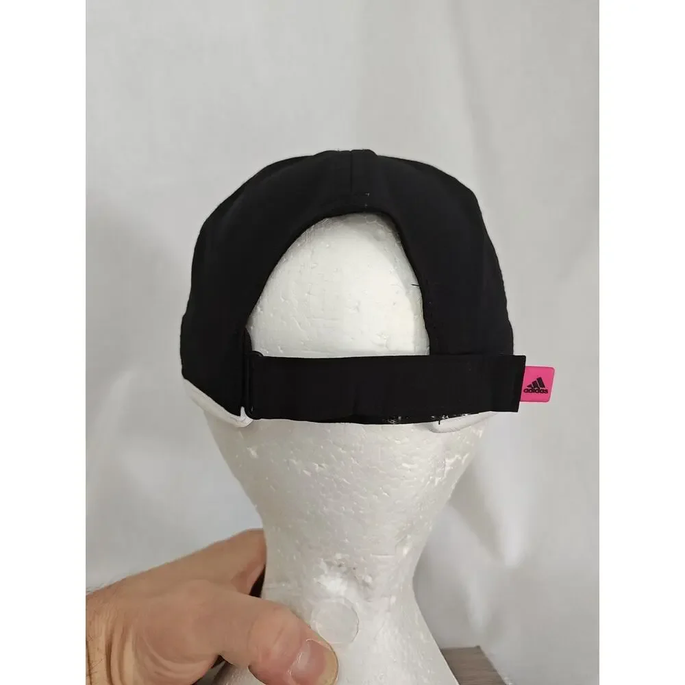 Adidas Adizero Climacool Black Pink White Adjustable Women's Running Cap‎ Hat